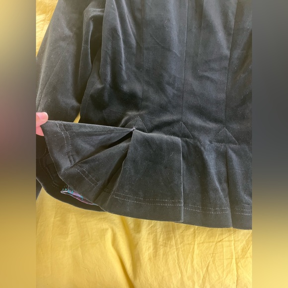 7 For All Mankind Velvet Jacket - Picture 5 of 8